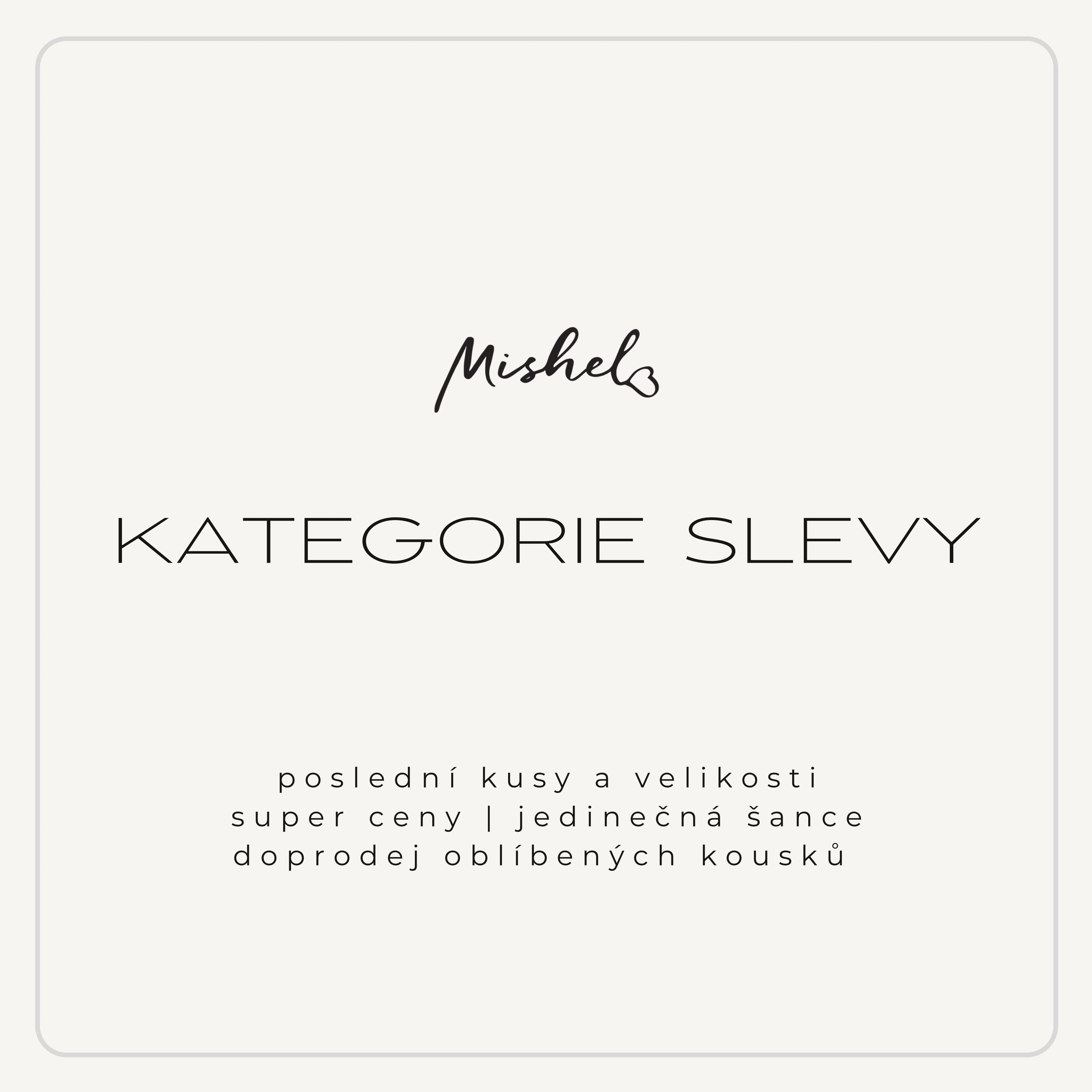 kategorie slevy - mobil