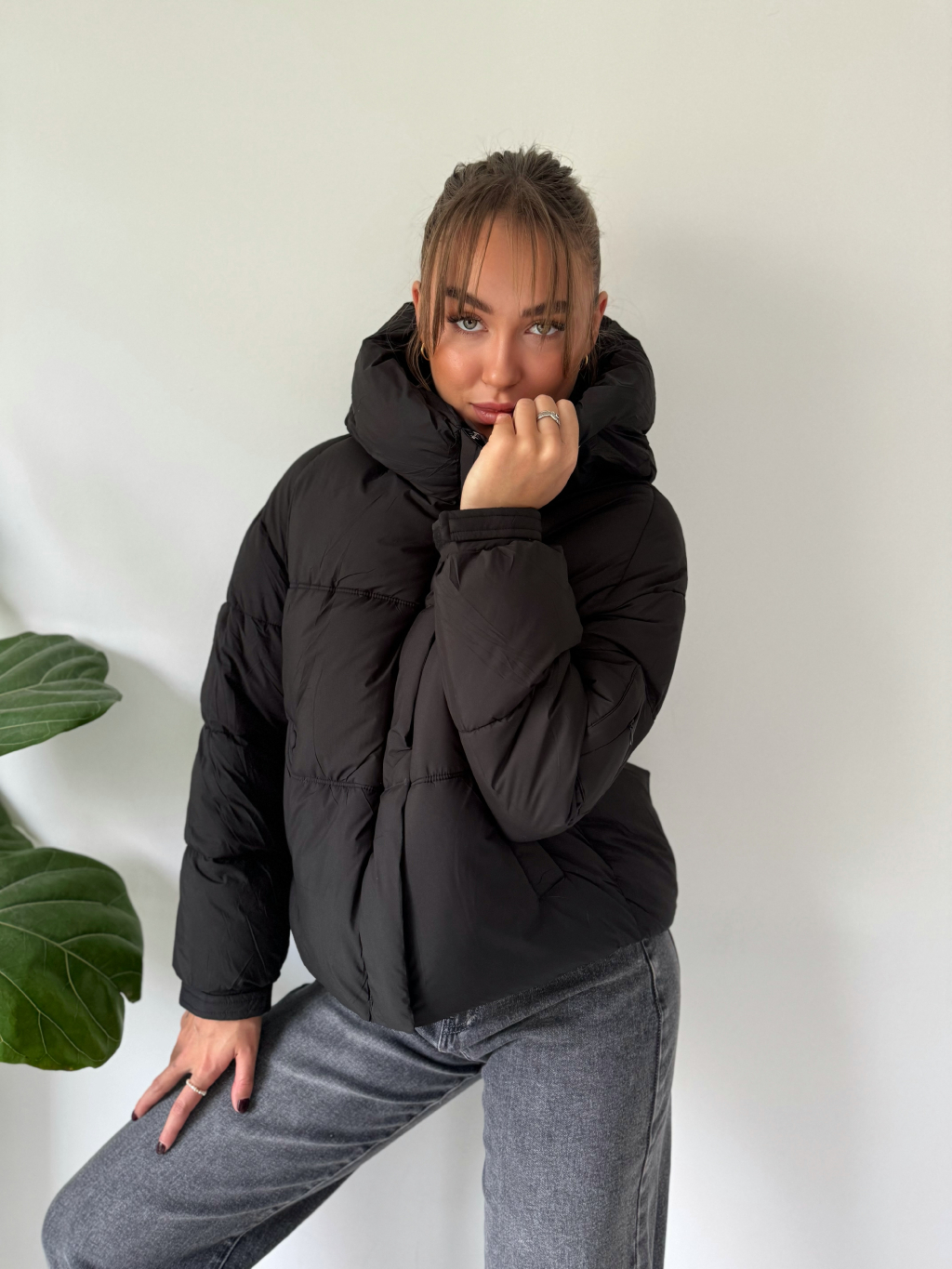 Krátká bunda Luna černá