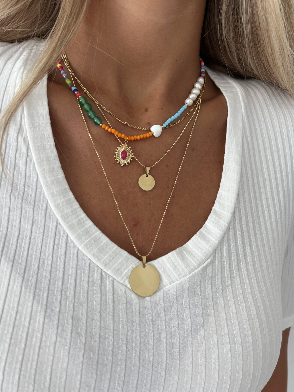 Řetízek zlatý Double