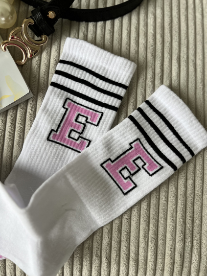 Ponožky E růžová