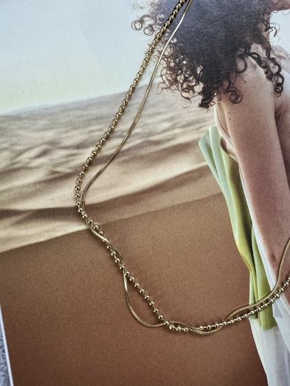 Řetízek double gold