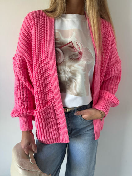 Cardigan Jolie růžová