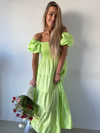 Šaty Summer limeta