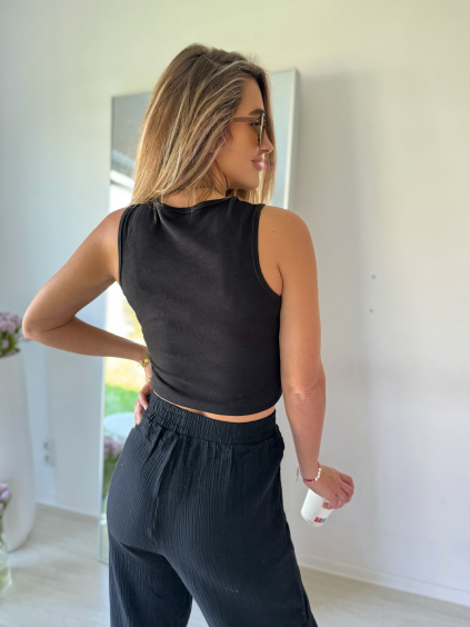 Basic tílko my star černá