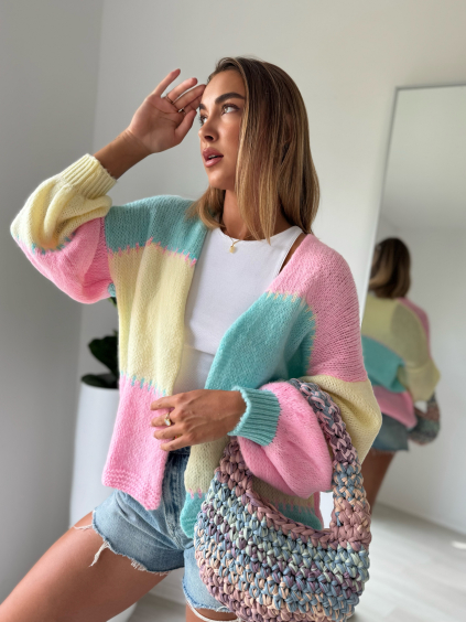 Cardigan SiGi pastel