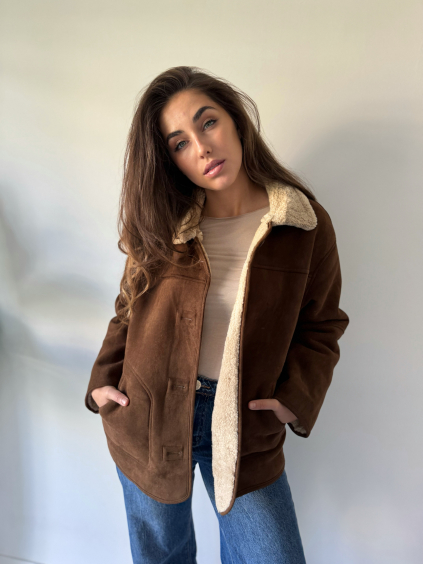 Kabátek s kožíškem Vilel