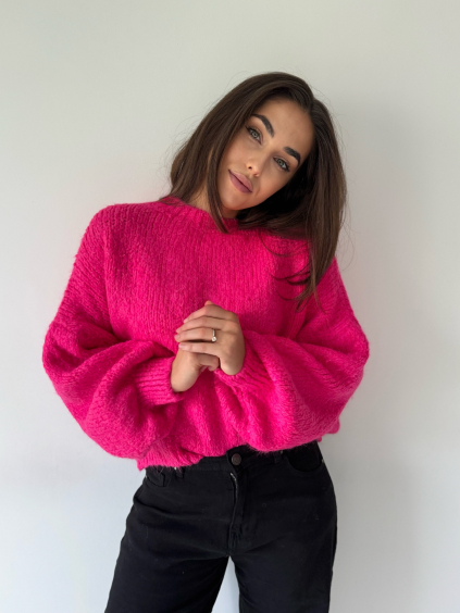 Svetr Onny neon růžová
