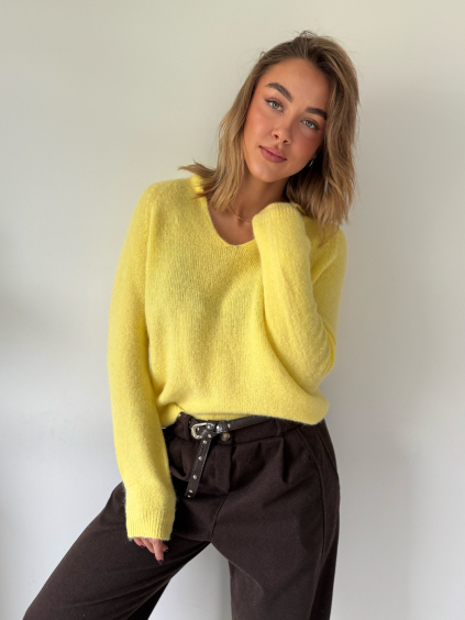 Polo svetr MILLE žlutá