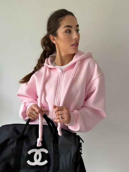 Mikina OLV růžová