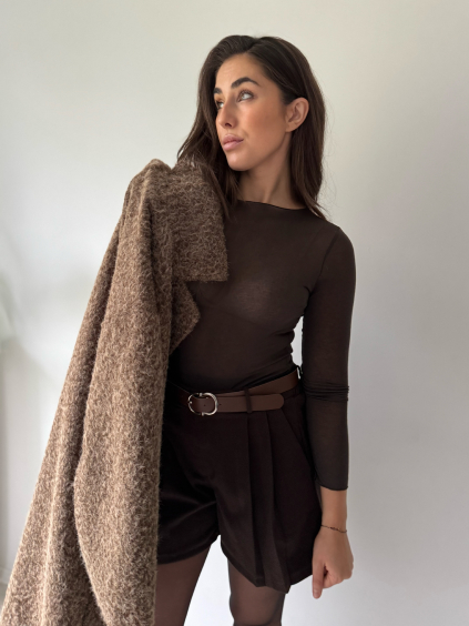 Kraťasy Winter hnědá