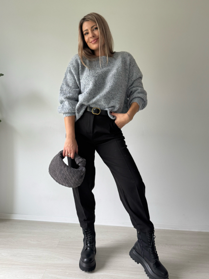 Kalhoty Feeling černá