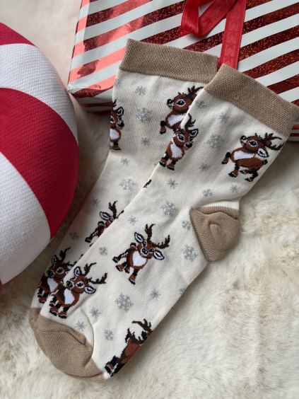 Ponožky vločka sob
