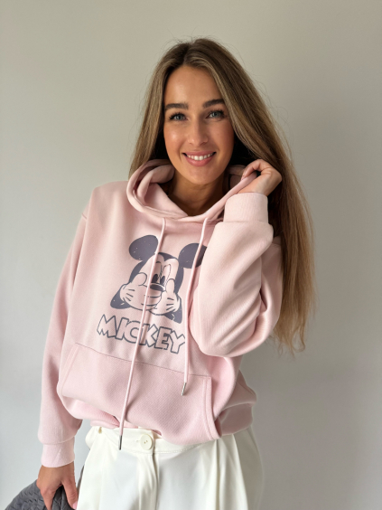 Mikina Mickey růžová