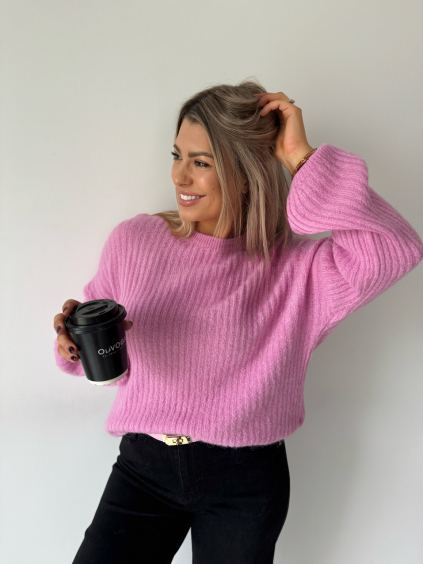 Svetřík Alpaca růžová
