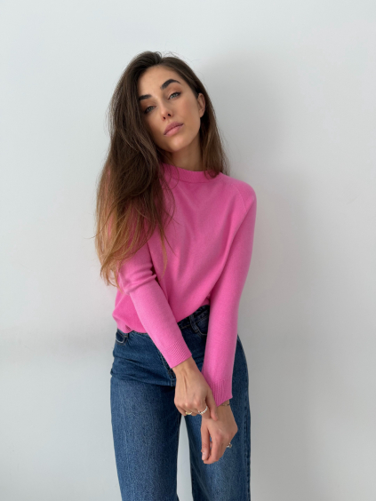 Basic svetr růžová