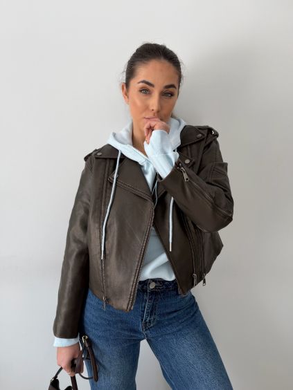 Křivák koženkový - hnědá