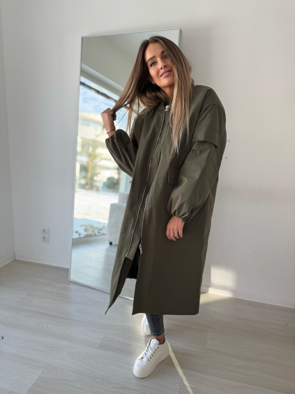 Oversize Bunda Kimmi khaki