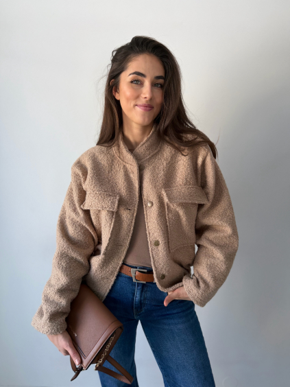 Bomber TEDDY hnědá