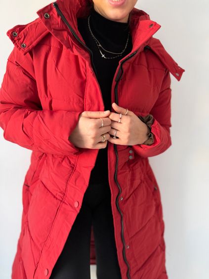 Zimní bunda Luis červená