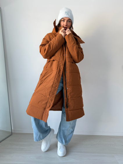 Zimní bunda Luis hnědá