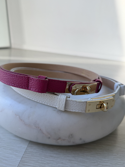 Kožený pásek XOXO - prodloužená délka