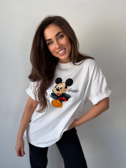 Triko MICKEY bílá
