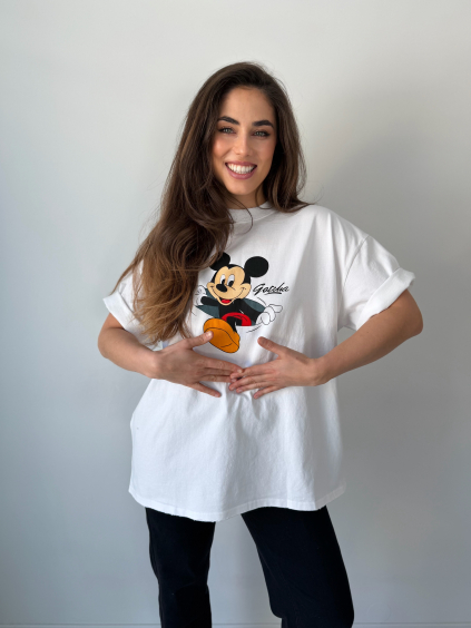 Triko MICKEY bílá