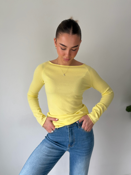 Basic svetr ZW žluta
