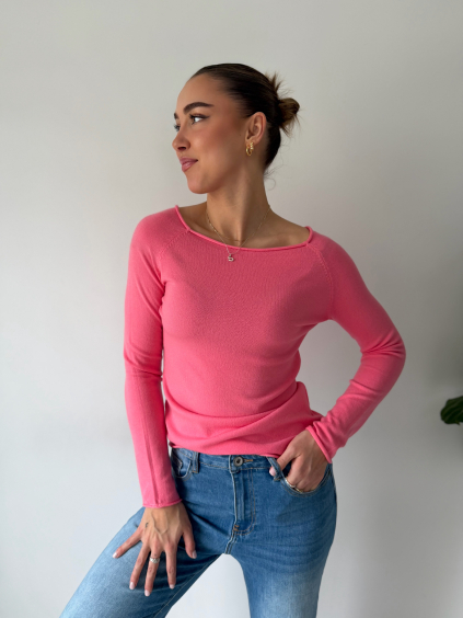 Basic svetr ZW růžová