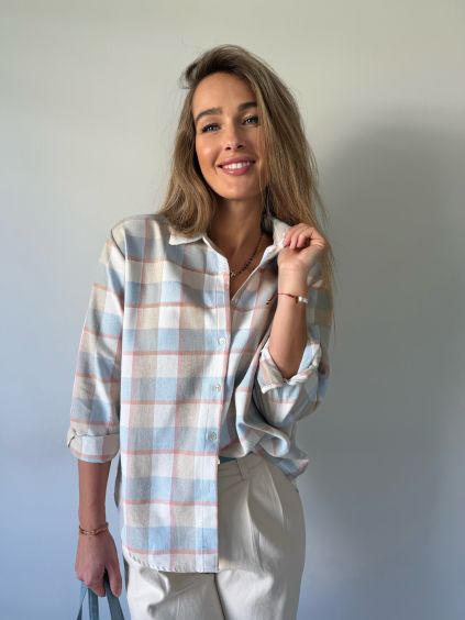 Košile károvaná baby