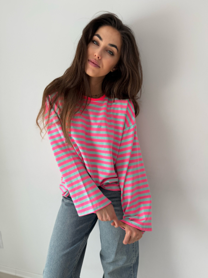 Triko Yes me růžová