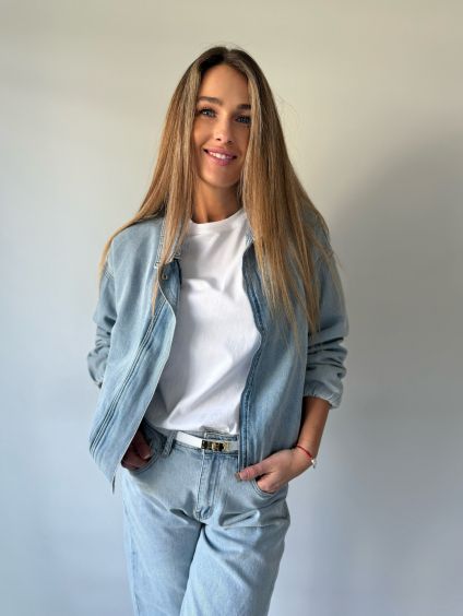 Riflový bomber Blue