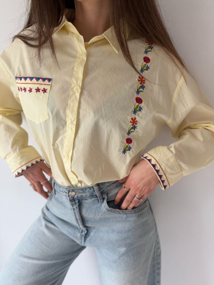 Košile Vally žlutá