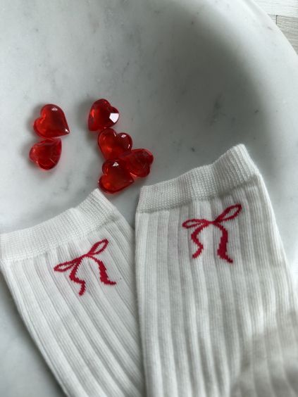 Ponožky mašlička