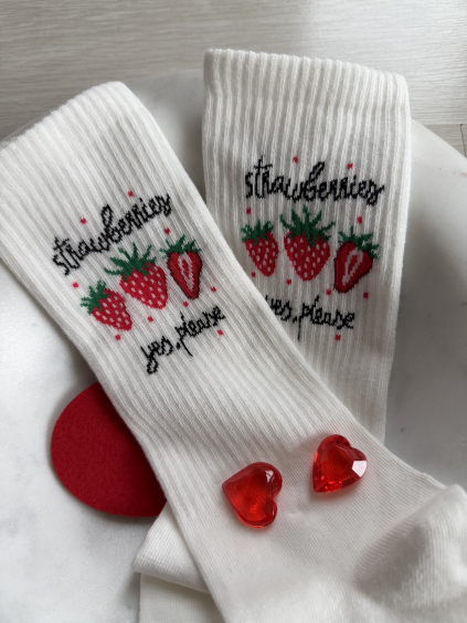 Ponožky strawberries