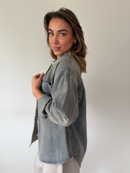 Riflová košile vintage