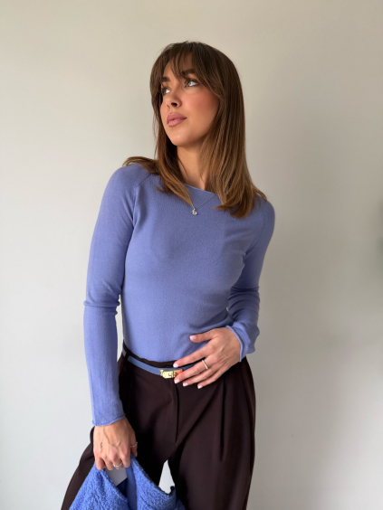 Basic svetr ZW modrá