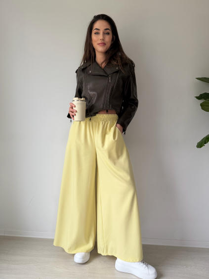 Kalhoty Soul žlutá