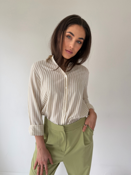 Košile Sydney krémová