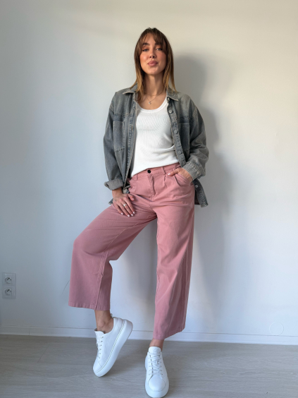 Kalhoty 6010-2 růžová