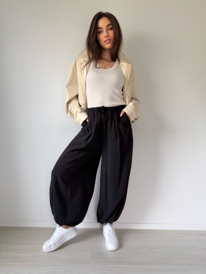 Kalhoty Bali černá