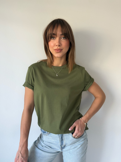 Basic triko DOS khaki