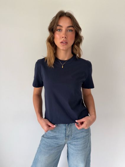 Basic triko Dos navy