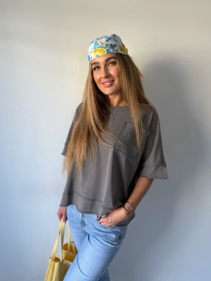 Basic triko s kapsou