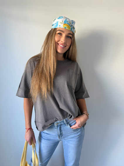 Basic triko s kapsou