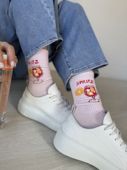 Ponožky Spritz růžová