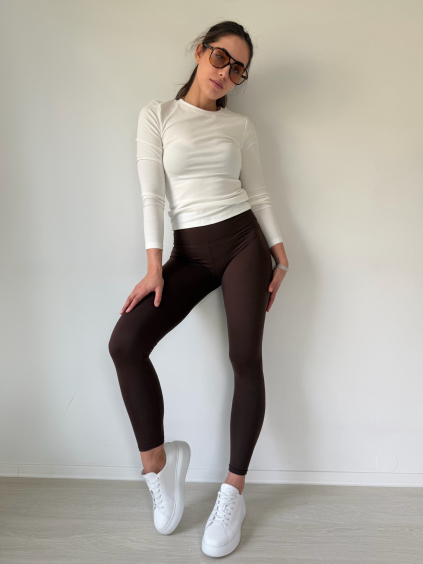 Legíny klasik čokoláda