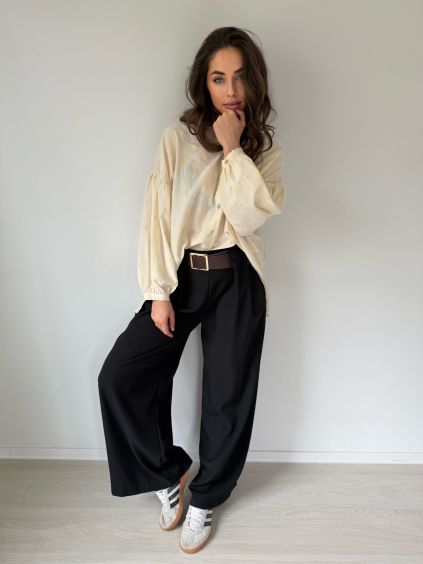 Boho košile žlutá