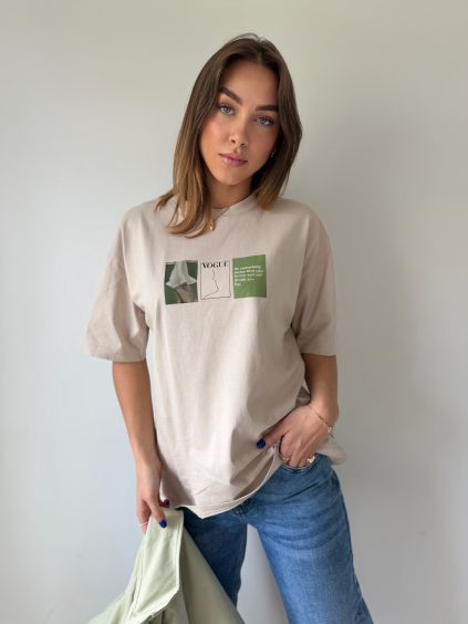 Triko vogue béžová