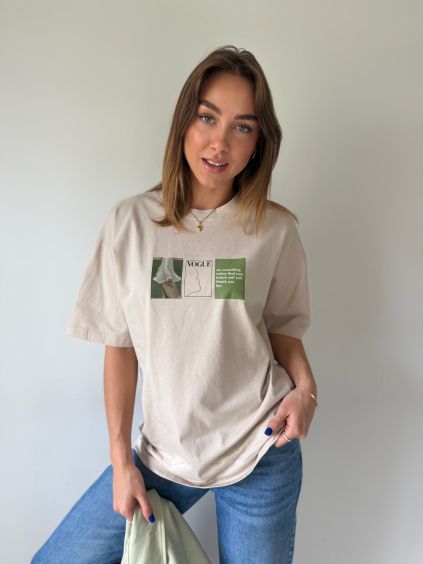 Triko vogue béžová